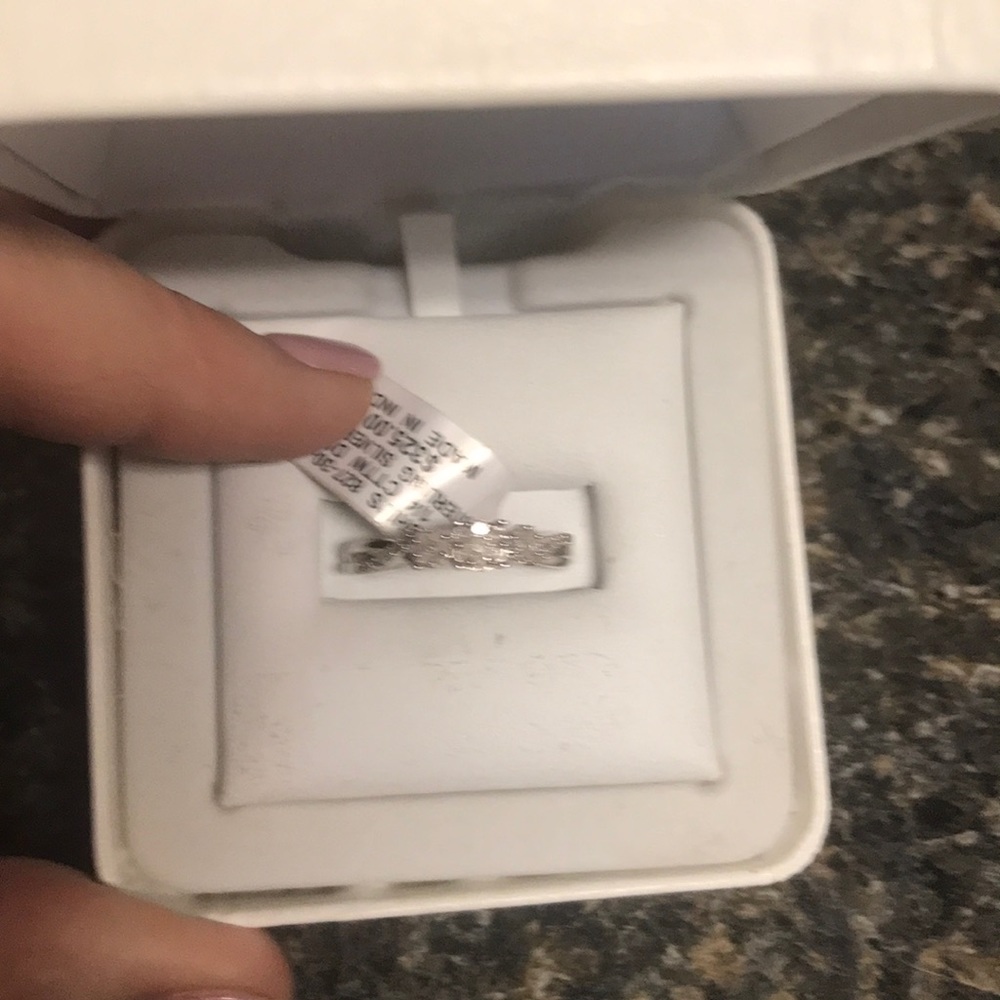 1/4 carat diamond ring sterling silver, gorgeous